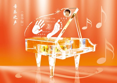 供应水晶灯饰/水晶手足印/水晶礼品